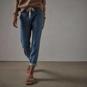 James Perse Blue Boyfriend Jeans